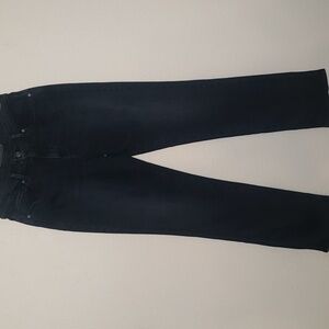 LEVI'S MID-RISE STRAIGHT STRETCH JEANS